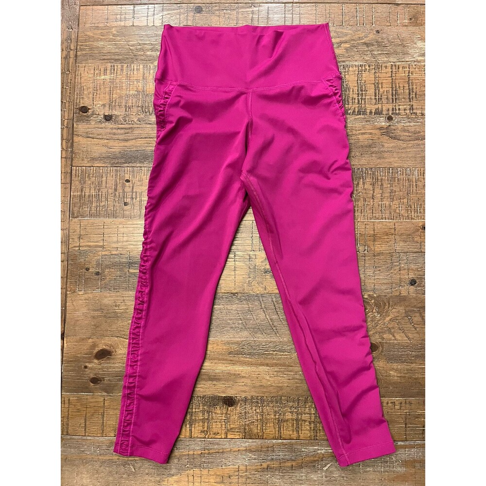 Nike Yoga Core Collection 7/8 Legging Cactus Flower Pink Size Large Athleisure